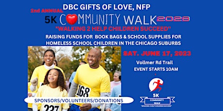 DBC Gifts Of Love, NFP 5K Community Walk 2023