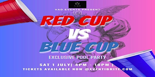 RED CUP vs BLUE CUP -  Afro Nation  Portugal primary image