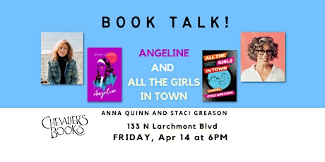 Book Talk! Anna Quinn & Staci Greason