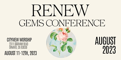 RENEW CONFERENCE (WOMENS CONFERENCE)