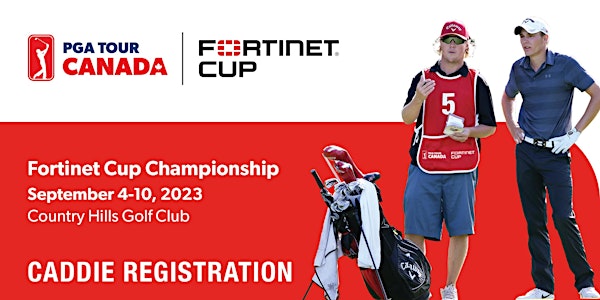 2023 Fortinet Cup Championship Caddie Application