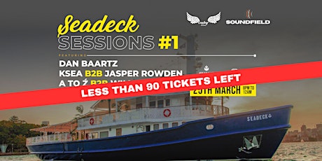 Boat Party | Lucky Presents x Soundfield | Seadeck Open Air - THIS SATURDAY