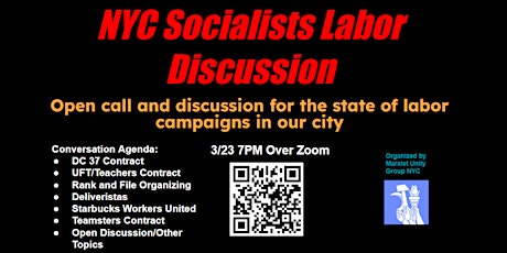 NYC Socialists Labor Discussion