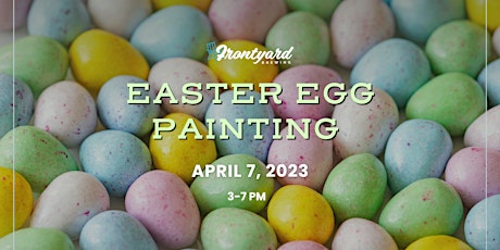 Easter egg Painting at Frontyard Brewing