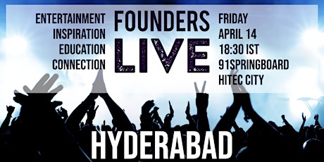 Founders Live Hyderabad
