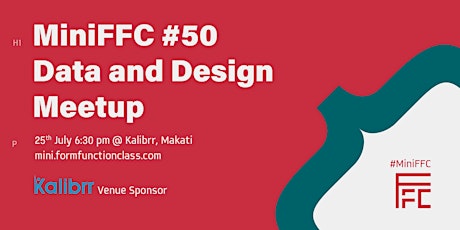 MiniFFC #50: Data and Design Meetup primary image