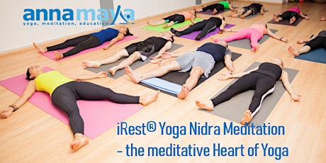 8 week iRest® Yoga Nidra course - deep relaxation/mindfulness meditation primary image