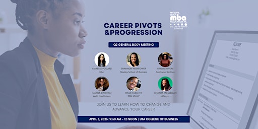 Q2 General Body Meeting + “Career Pivots and Progression” Panel