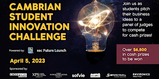 Cambrian Student Innovation Challenge - Powered by RBC Future Launch