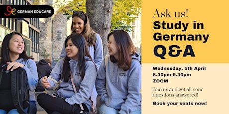 Ask us! Study in Germany Q&A