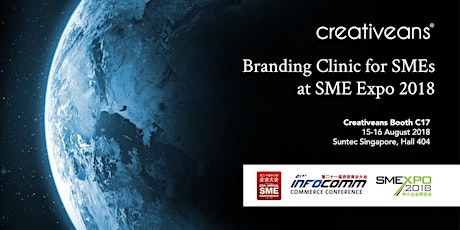 Branding Clinic for SMEs @ SME Expo 2018 primary image