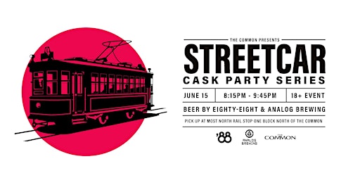 '88 Eighty Eight & Analog brewing - cask beer Street Car June 15th - 8:15pm primary image
