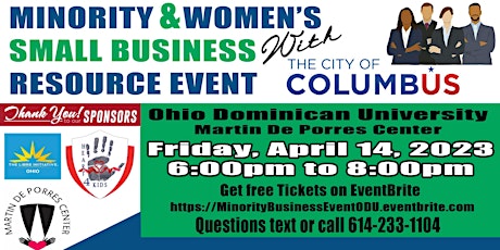 Minority & Women's Small Business Resource Event
