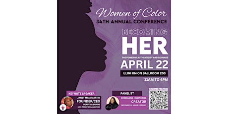 34th Annual Conference-Becoming HER: The Power of Authenticity and Courage