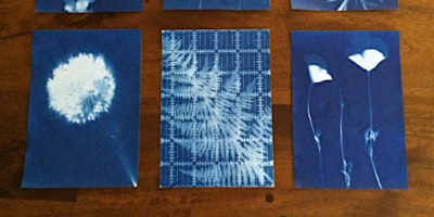 Brukunga Hall - Cyanotype Sun Printing - School Holiday Program OUTREACH primary image