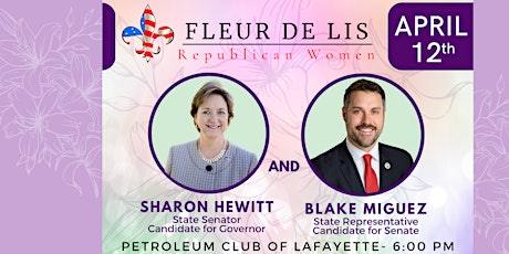 Fleur de Lis Republican Women's April Club Meeting