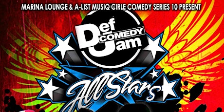 DEF COMEDY JAM All-Star, SHANG, MELONIE C, SOLO JONES & host DONALD LACY Jr
