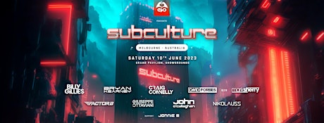 Subculture Festival Australia 2023