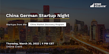 China German Startup Night
