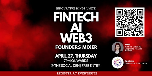 Innovative Minds Unite: Fintech, AI, and Web3 Founders Mixer