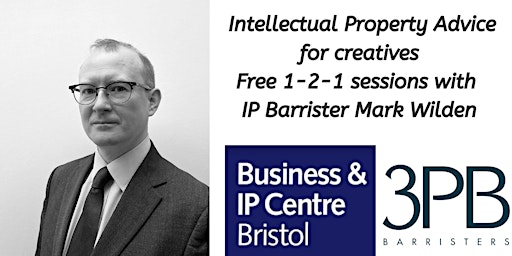 Primaire afbeelding van Intellectual Property advice for creative enterprises with an IP Barrister