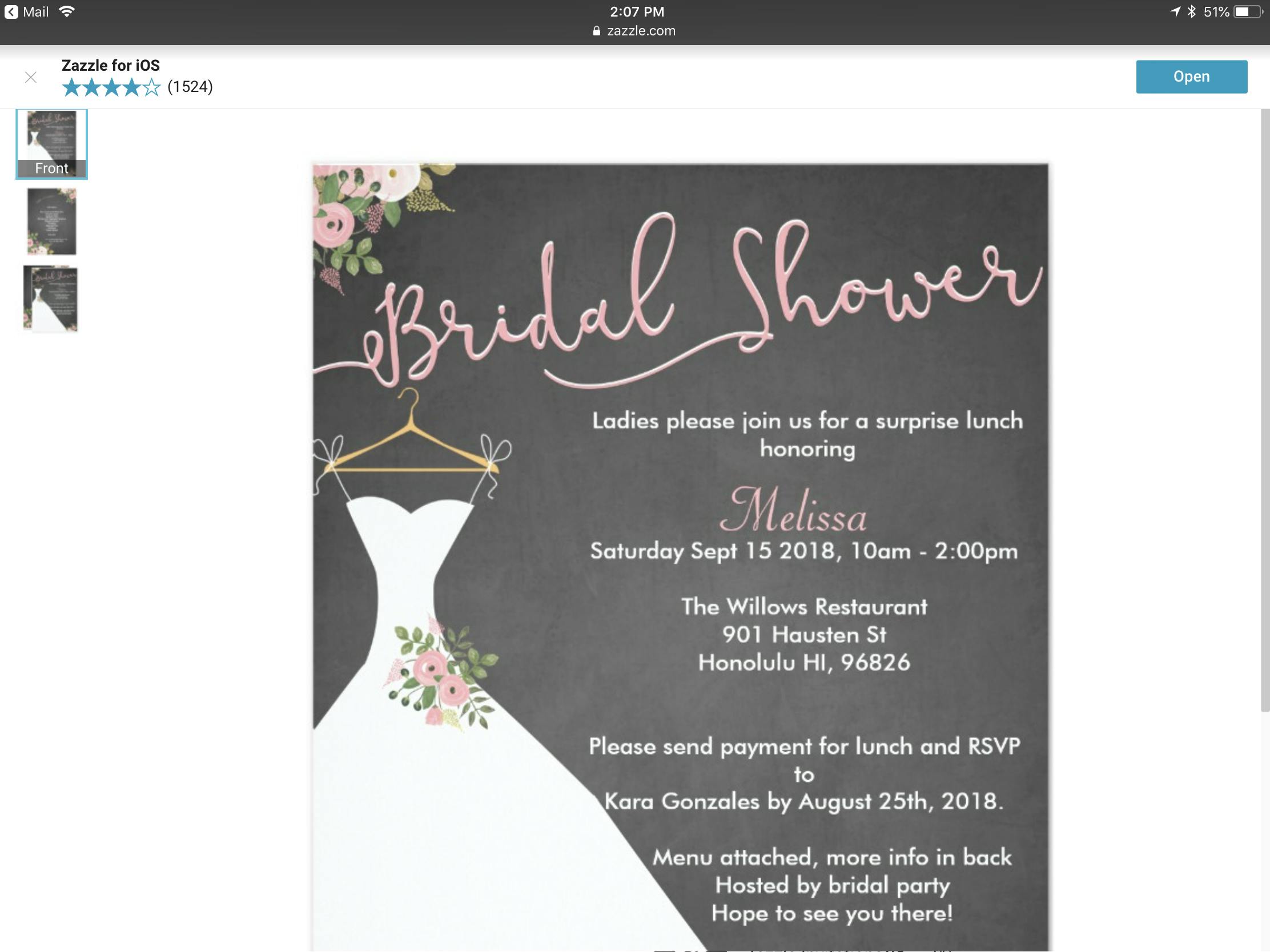 Melissa S Surprise Bridal Shower 15 Sep 2018 Melissa S Surprise Bridal Shower