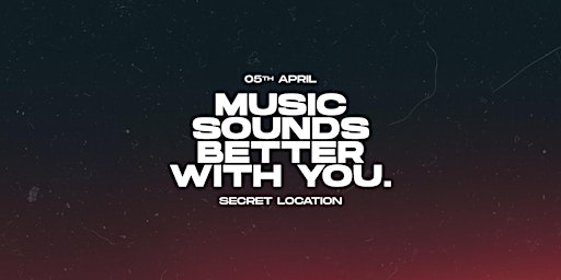 Music Sounds Better With You | 05th April