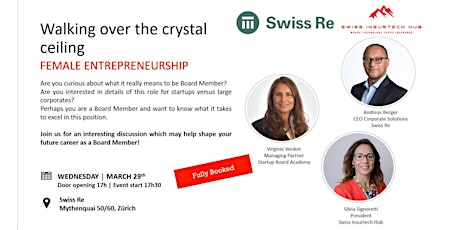 Hauptbild für Female Entrepreneurship - Walking over crystal ceiling