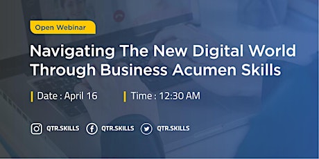 Navigating New Digital World Through Business Acumen Skills-Free Webinar