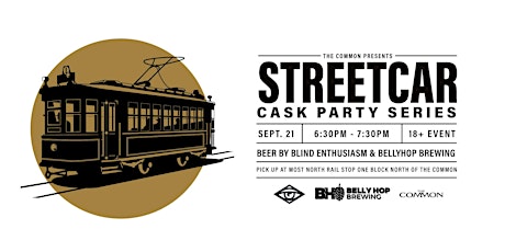 Blind Enthusiasm & Bellyhop brewing - cask beer Street Car Sept 21st 6:30pm