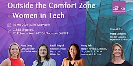 Takeoff in Tech: Outside the Comfort Zone - Women in Tech