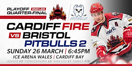 Cardiff Fire vs Bristol Pitbulls 2 - Playoff Quarter-Final (2nd Leg) primary image