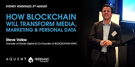 How blockchain will transform media, marketing and personal data - Sydney primary image