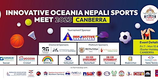 Innovative Oceania Nepali Sports Meet 2023