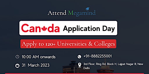 Attend Megamind Canada Application Day!