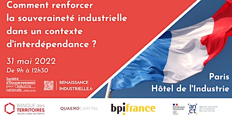 Rétablir une  souveraineté industrielle en France
