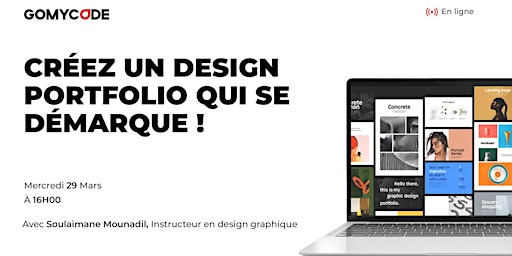 Formation : Créez un design portfolio qui se démarque ! - GOMYCODE Maroc
