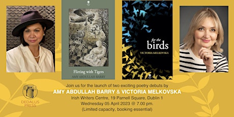 Launch of Poetry Books by Amy Abdullah Barry and Victoria Melkovska