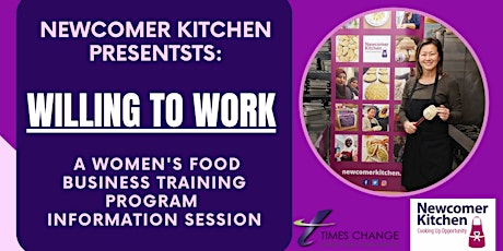 Newcomer Kitchen  - Women's Food Business Training Information Session