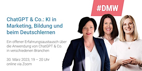 ChatGPT & Co. - KI in Marketing, Bildung und beim Deutschlernen