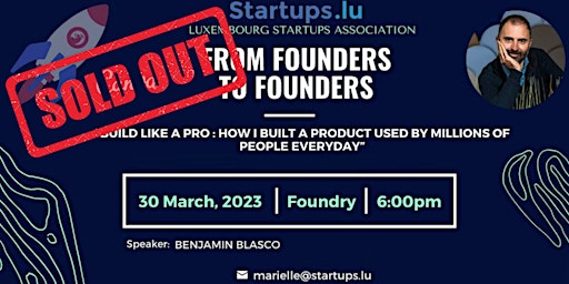From Founders to Founders