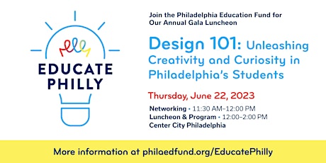 Design 101: Unleashing Creativity & Curiosity in Philadelphia's Students