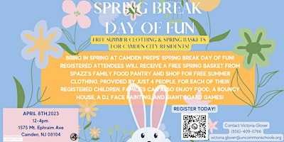 Camden Prep Spring Break Day of Fun