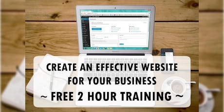 create an effective website for your business online workshop