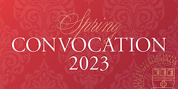 Spring 2023 Convocation (Guest ticket request)