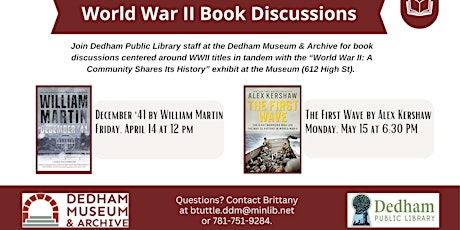 WWII Book Discussion Groups