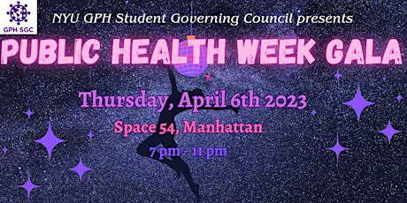 GPH Public Health Week Gala