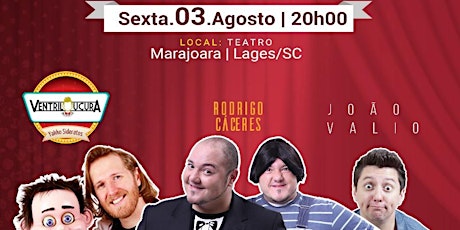 Imagem principal do evento CIRCUITO DE STAND UP - 03/08 - LAGES SC