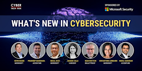 Image principale de Cyber Tech & Risk - What's New in Cybersecurity (Mar 28, 2023)