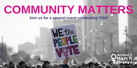 Community Matters - a celebration of YOU! primary image